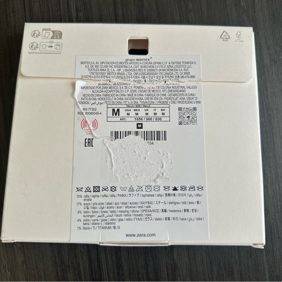 Zara Raffia Flower Earrings - Picture 7 of 9